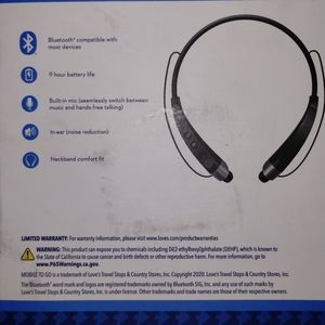 Mobile to Go - Bluetooth earbuds Neckband